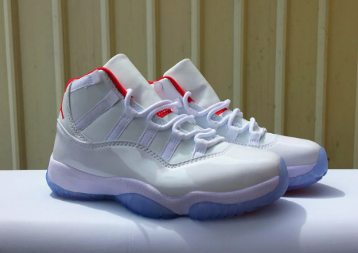 Air Jordan 11 White Red Houston Rockets PE